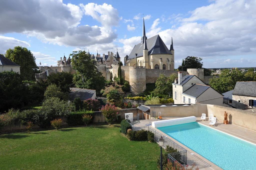 Hotel Spa Le Relais Du Bellay Montreuil-Bellay Kültér fotó