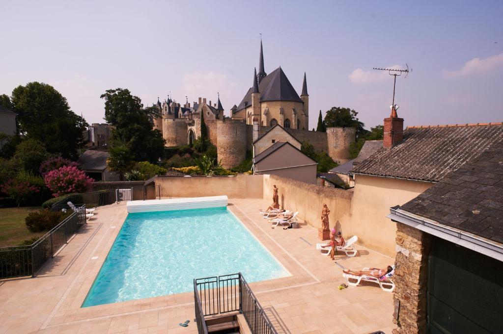 Hotel Spa Le Relais Du Bellay Montreuil-Bellay Kültér fotó